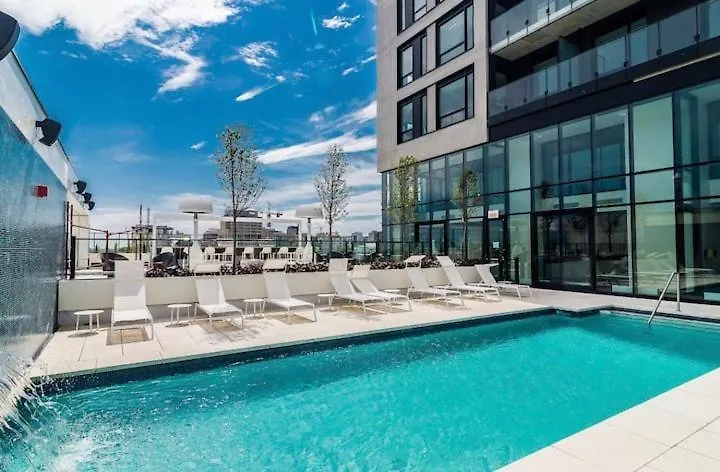 Luxurious Appartement Downtown Gym Sauna Pool Montréal Appartamento